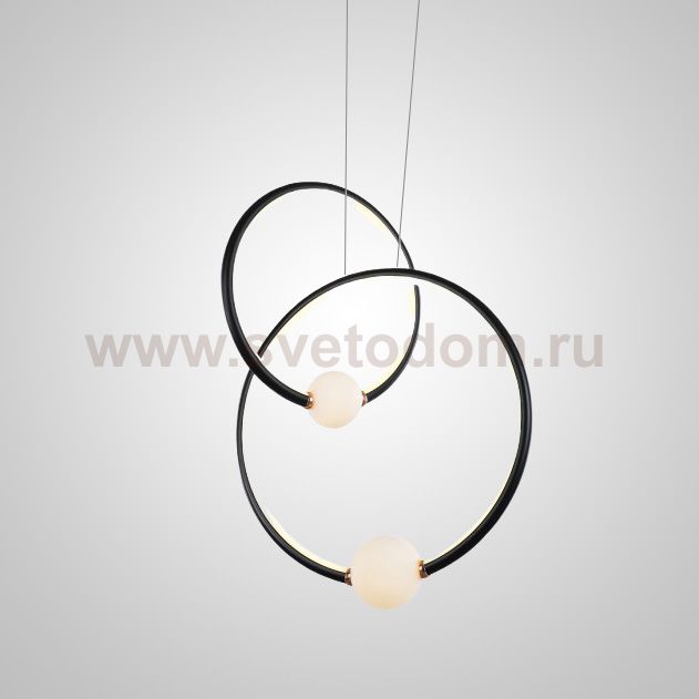 Подвесной светильник GRIGGS D43 black ImperiumLoft 186742-23