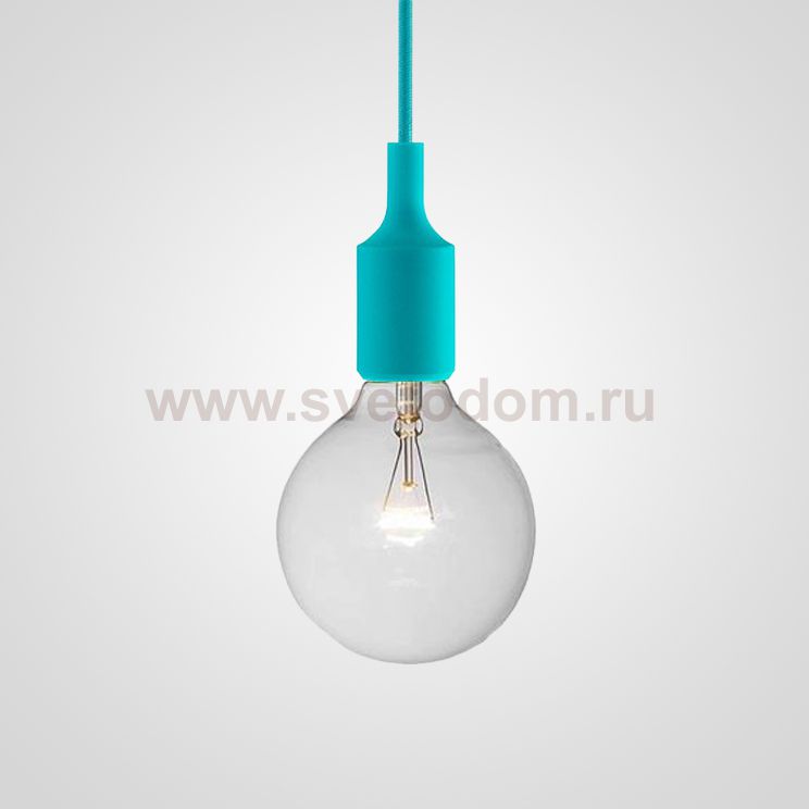 Подвесной светильник Muuto E27 Turquoise ImperiumLoft 186762-22