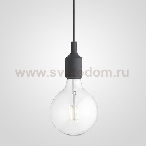 Подвесной светильник Muuto E27 Grey ImperiumLoft 186763-22