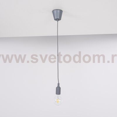 Подвесной светильник Muuto E27 Grey ImperiumLoft 186763-22