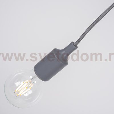 Подвесной светильник Muuto E27 Grey ImperiumLoft 186763-22