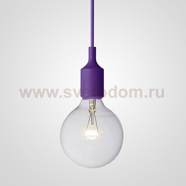 Подвесной светильник Muuto E27 Violet ImperiumLoft 186767-22