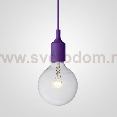 Подвесной светильник Muuto E27 Violet ImperiumLoft 186767-22