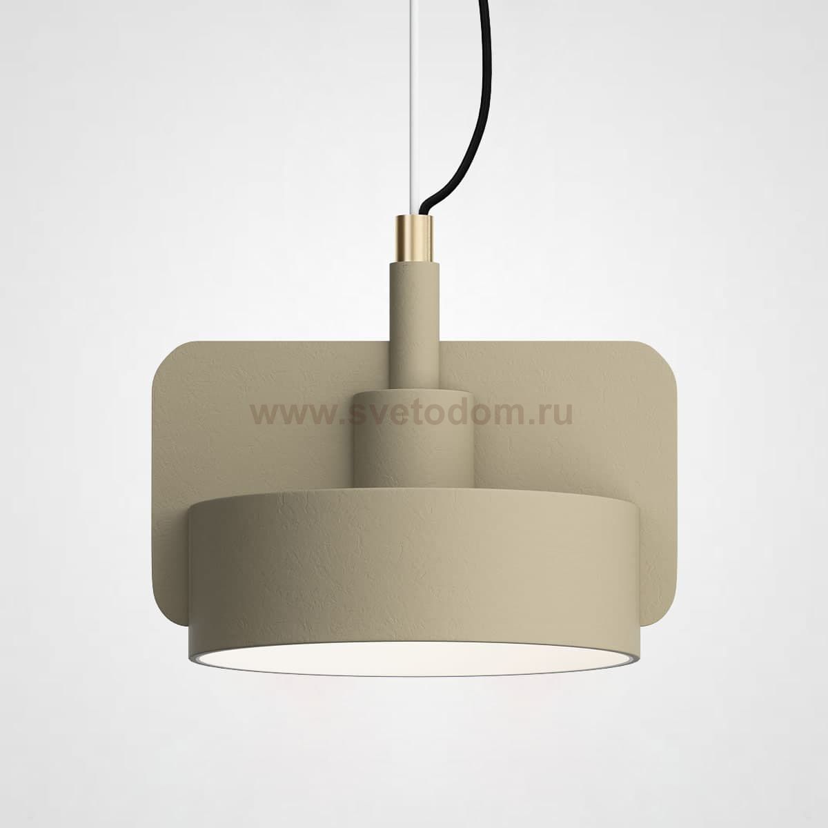 Подвесной бетонный светильник SKOVL A Песочный ImperiumLoft 186773-26