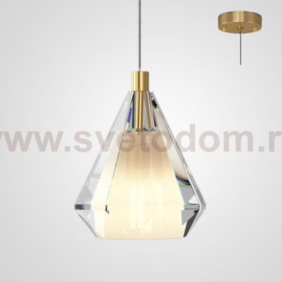 Подвесной светильник SOLDIS brass ImperiumLoft 186782-23