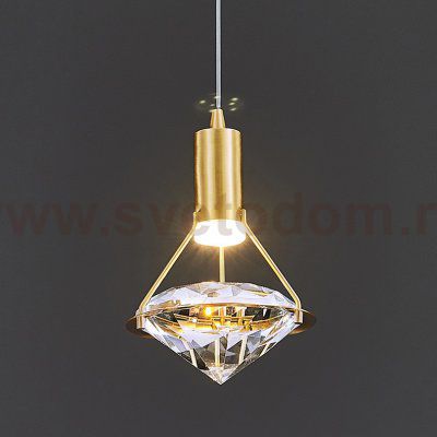 Подвесной светильник GLASGOW brass ImperiumLoft 186785-23