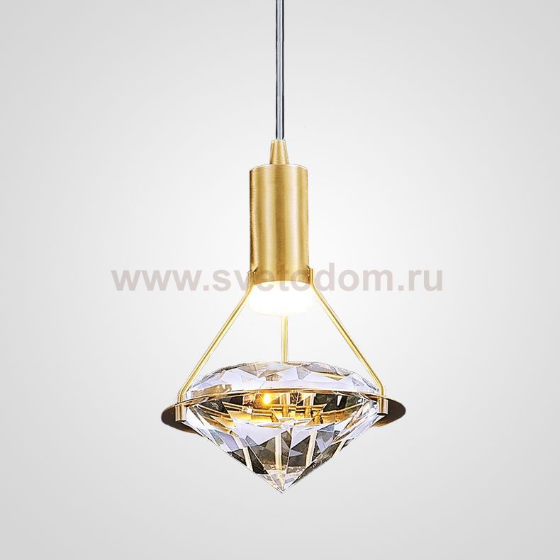 Подвесной светильник GLASGOW brass ImperiumLoft 186785-23