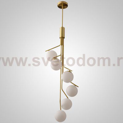 Подвесной светильник SHIRLEY 6 brass ImperiumLoft 186800-23