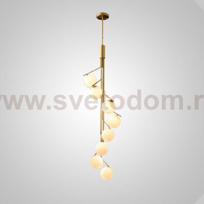Подвесной светильник SHIRLEY 8 brass ImperiumLoft 186811-23