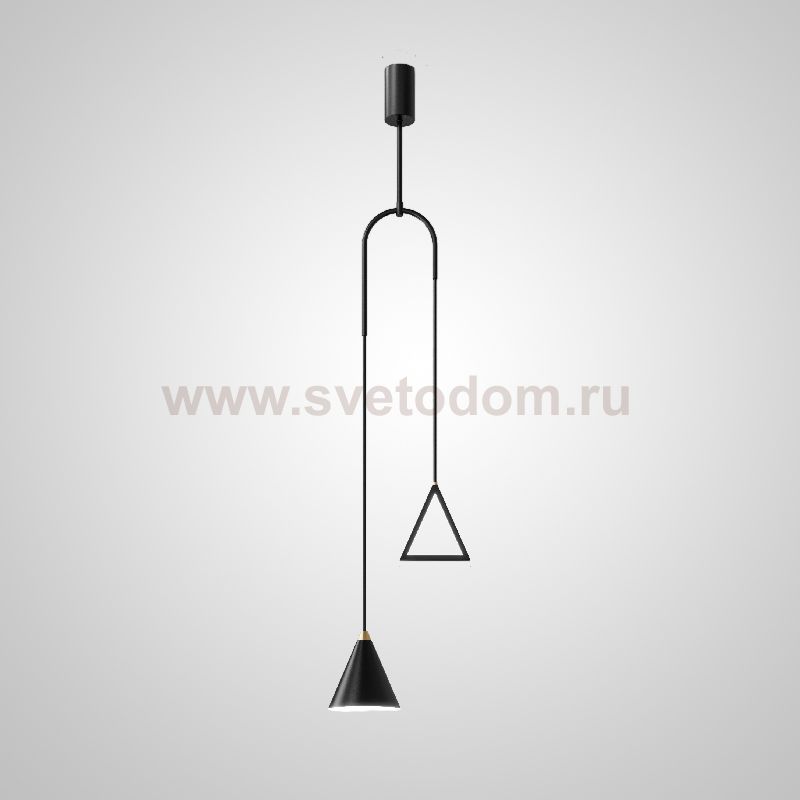 Подвесной светильник FERGUS black 4000К ImperiumLoft 186828-23