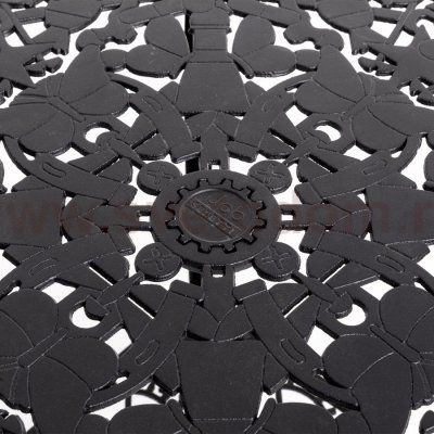 Стол Aluminium Square Black