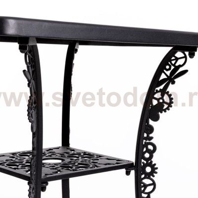 Стол Aluminium Square Black