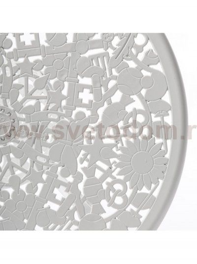 Обеденный стол Aluminium White