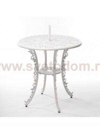 Обеденный стол Aluminium White