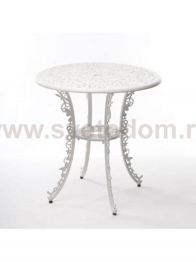 Обеденный стол Aluminium White