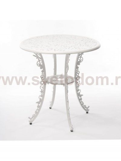 Обеденный стол Aluminium White