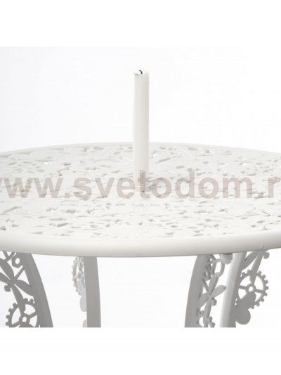 Обеденный стол Aluminium White