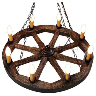 Люстра АЙВЕНГО 8хЕ14х40Вт  187-64-18