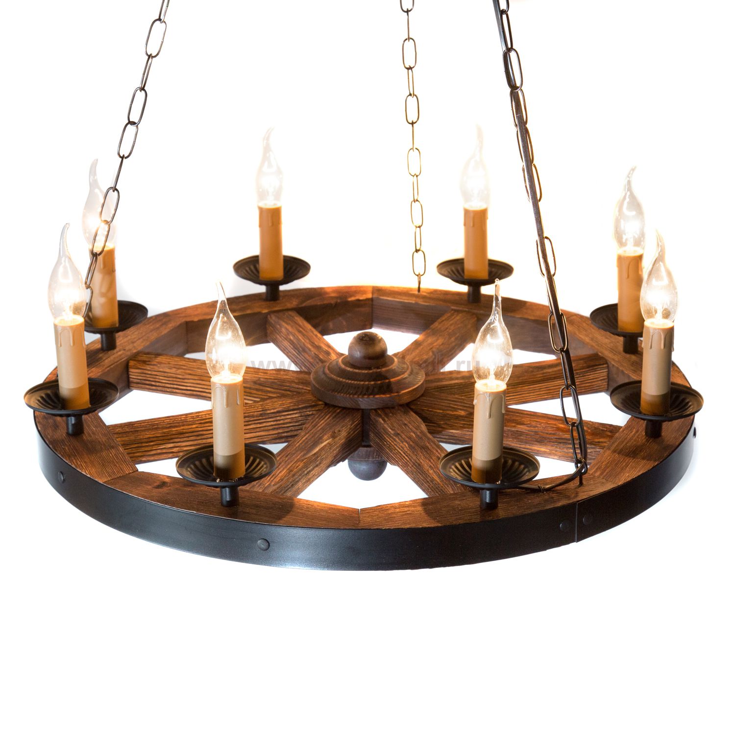 Люстра АЙВЕНГО 8хЕ14х40Вт  187-64-18