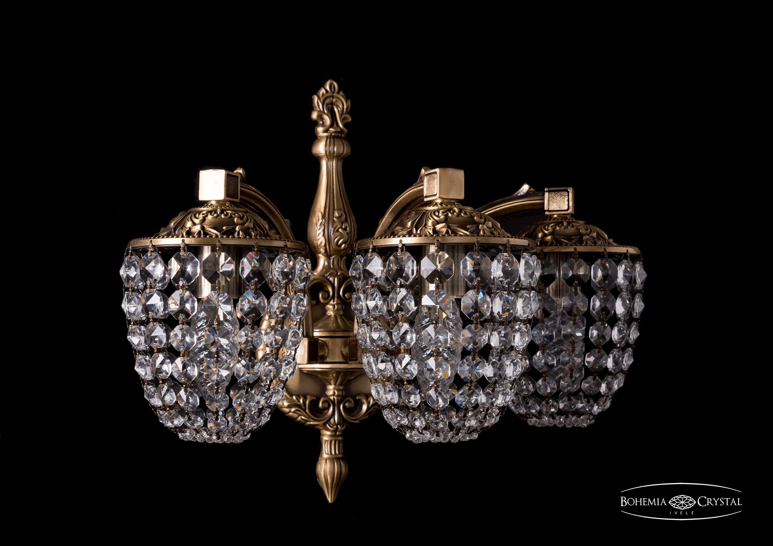 Светильник настенный бра Bohemia Ivele 1872/3/150/FP