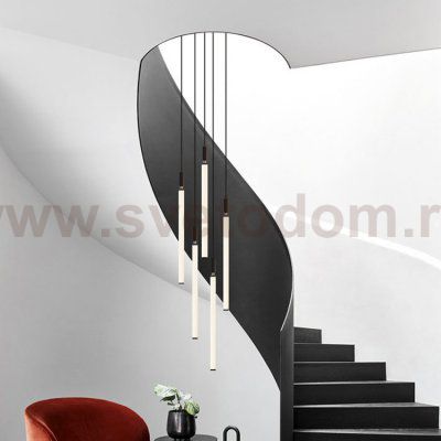 Подвесной светильник DELIA L70 black 4000К ImperiumLoft 187966-23