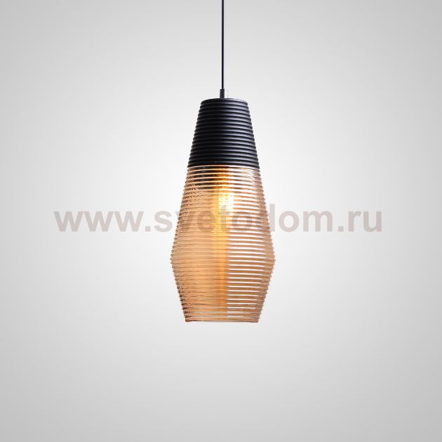 Подвесной светильник RENORD D16 black amber ImperiumLoft 187973-23