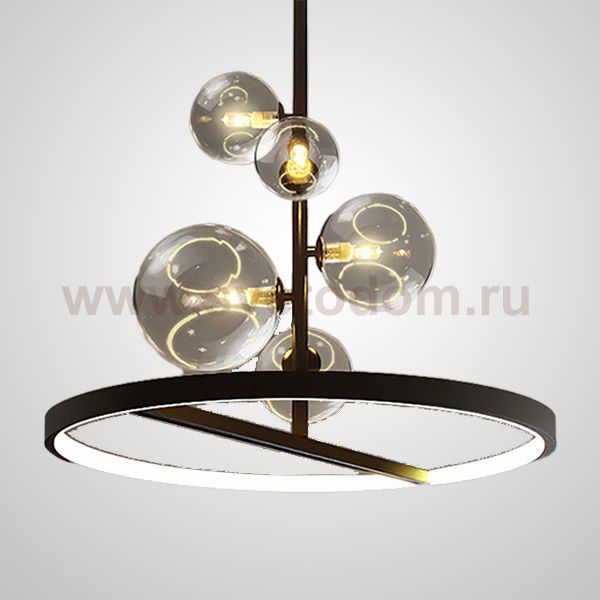 Подвесной светильник IONA B D48 black ImperiumLoft 187983-23