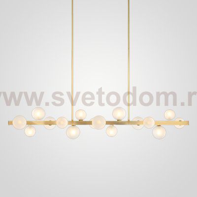 Люстра Hinsdale 5L 16 balls ImperiumLoft 187987-26