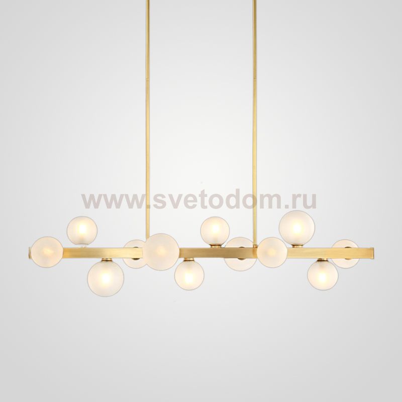 Люстра Hinsdale 5L 12 balls ImperiumLoft 187988-26