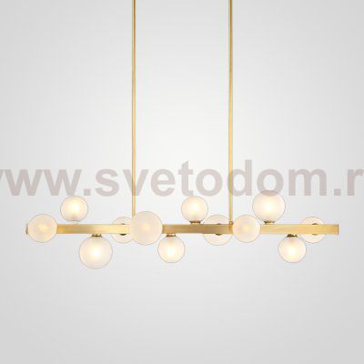 Люстра Hinsdale 5L 12 balls ImperiumLoft 187988-26