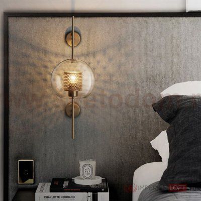 Настенный светильник CATCH WALL ball D58 stell ImperiumLoft 189445-26