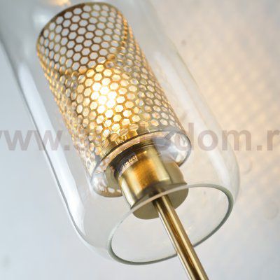 Настенный светильник CATCH WALL cylinder L67 brass ImperiumLoft 189446-26