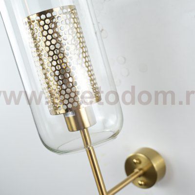 Настенный светильник CATCH WALL cylinder L67 brass ImperiumLoft 189446-26