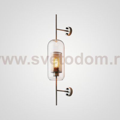 Настенный светильник CATCH WALL cylinder L67 stell ImperiumLoft 189448-26