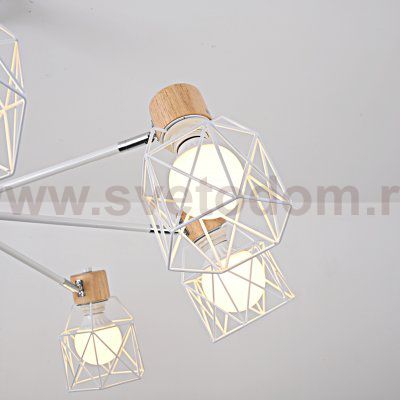 Потолочная люстра CORF B3 White 8 lamps ImperiumLoft 189481-26