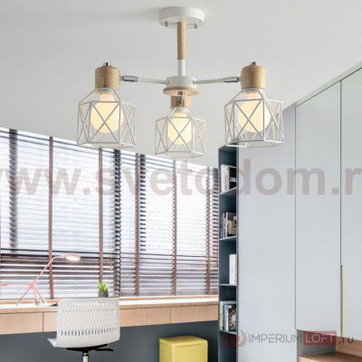 Потолочная люстра CORF B3 Champagne 5 lamps ImperiumLoft 189487-26