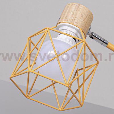Потолочная люстра CORF B3 Yellow 3 lamps ImperiumLoft 189494-26