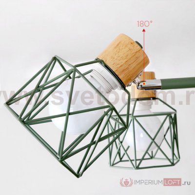 Потолочная люстра CORF B3 Yellow 5 lamps ImperiumLoft 189495-26
