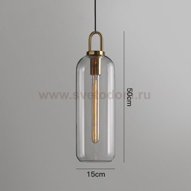Подвесной светильник GAUSS 50 прозрачный ImperiumLoft 189524-26