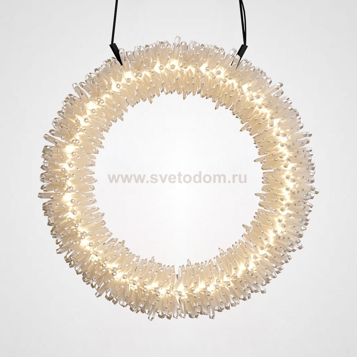 Подвесной светильник ROSLYN RING chrome D 60 ImperiumLoft 189573-23