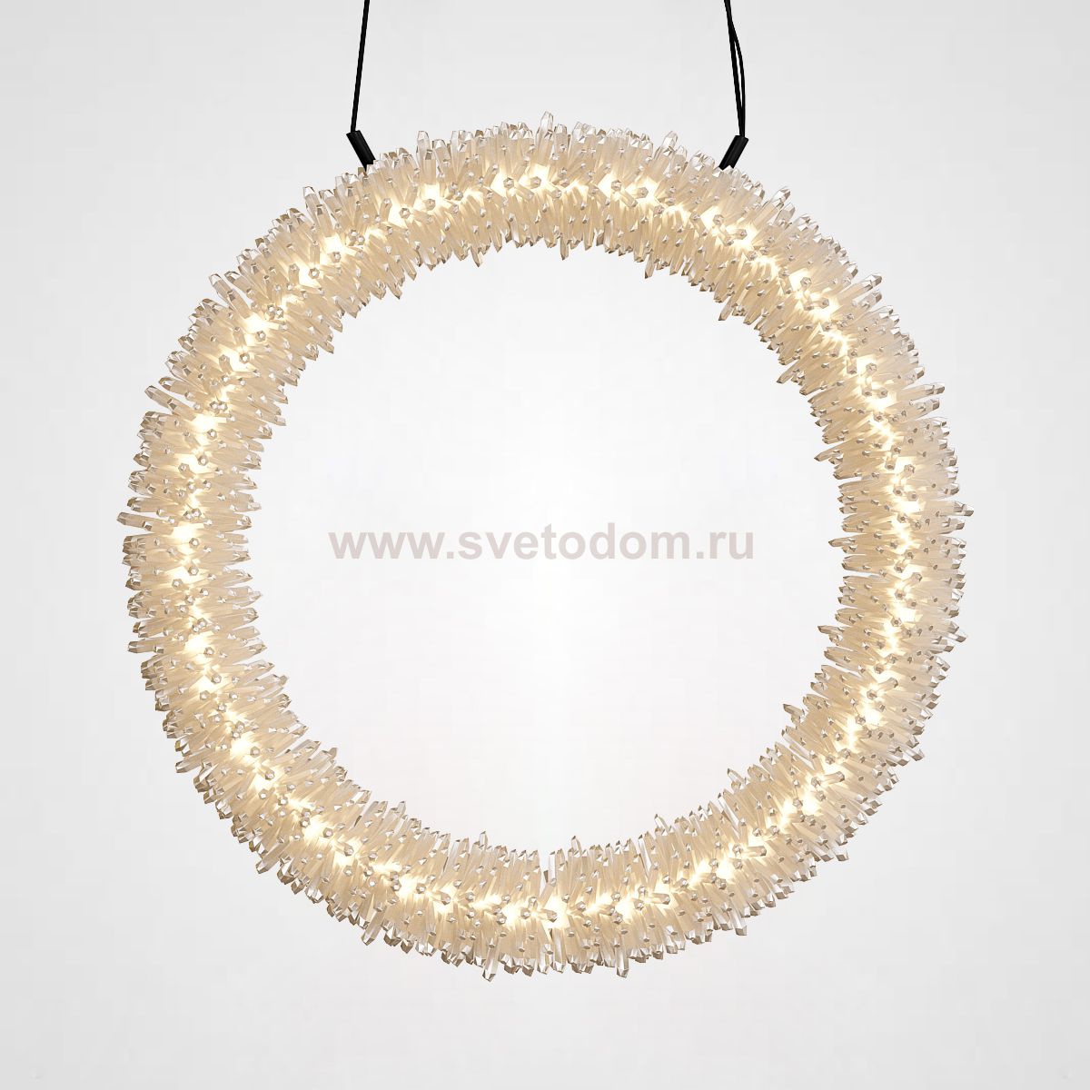 Подвесной светильник ROSLYN RING chrome D 80 ImperiumLoft 189574-23