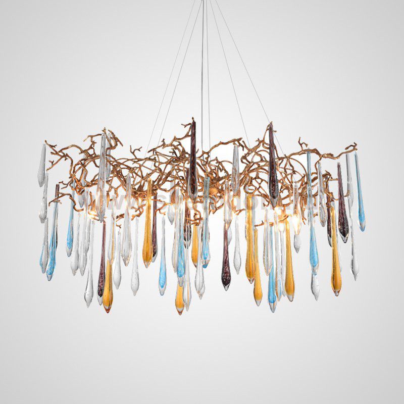 Подвесная люстра SPRUCE Овал 135 ImperiumLoft 189576-26