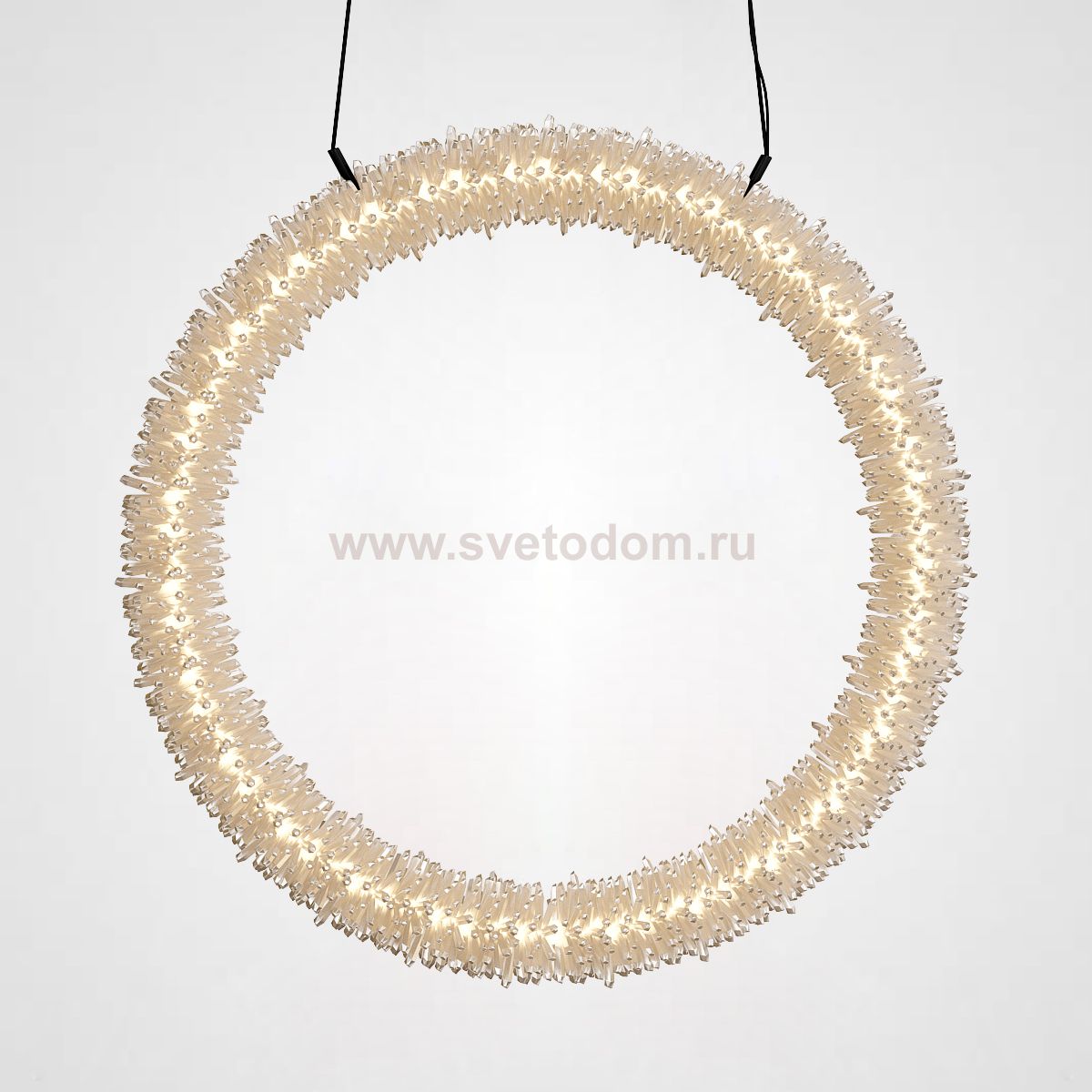 Подвесной светильник ROSLYN RING chrome D 100 ImperiumLoft 189580-23