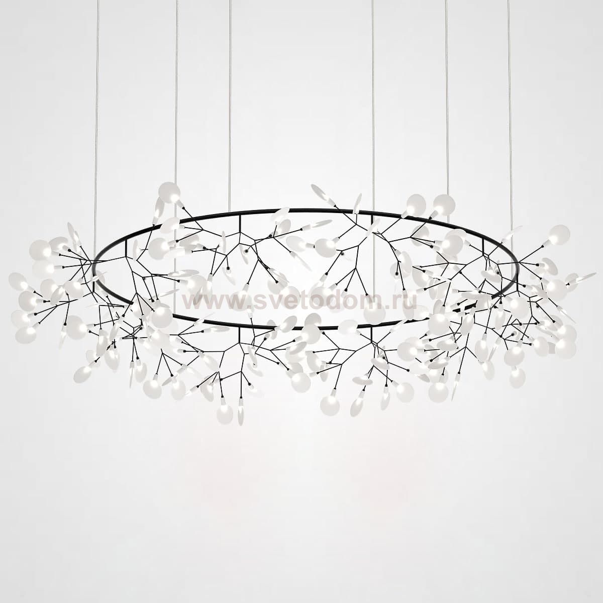 Люстра Mi Heracleum The Big O 160 Black ImperiumLoft 189640-22