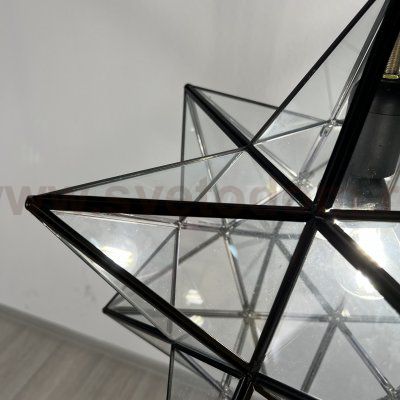 Люстра Black Star Clear Glass 40 см ImperiumLoft 189643-26