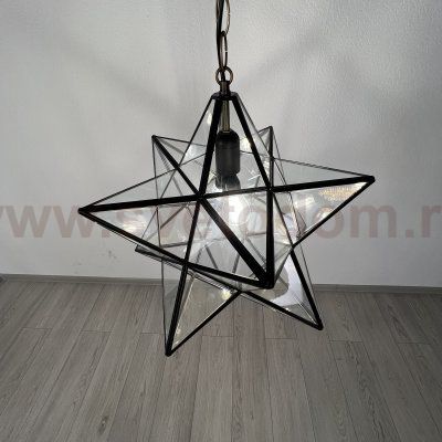 Люстра Black Star Clear Glass 40 см ImperiumLoft 189643-26