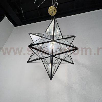 Люстра Black Star Clear Glass 40 см ImperiumLoft 189643-26