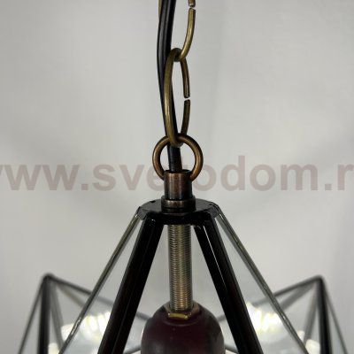 Люстра Black Star Clear Glass 40 см ImperiumLoft 189643-26