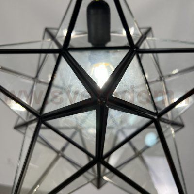 Люстра Black Star Clear Glass 40 см ImperiumLoft 189643-26