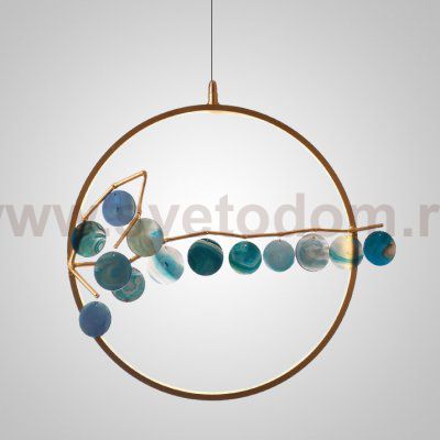 Подвесной светильник AGATE 10 multicolour D60 ImperiumLoft 189670-23